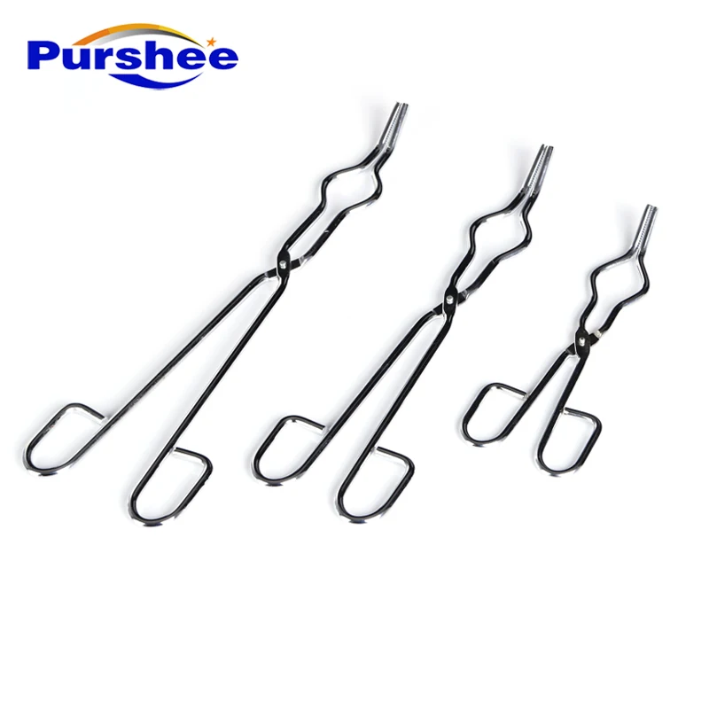 

Chromium plating on round steel crucible pliers Various specifications