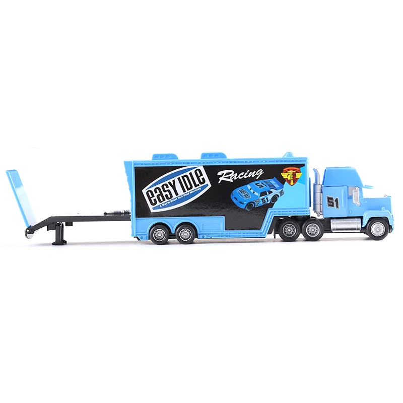 ديزني بيكسار كارز ماك شاحنة كروز راميريز 51 دينوكو 42 لعبة سباق 1:55 يموت الصب نموذج سيارة حاوية الشاحنات هدايا الأطفال