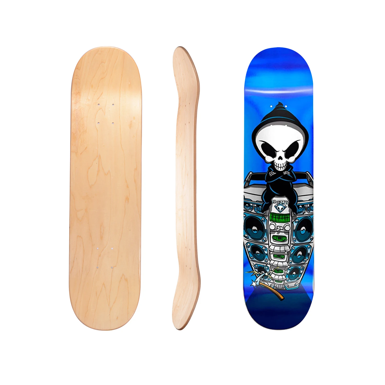 Cheap price and high quality skate board deck maple wood skateboards deck