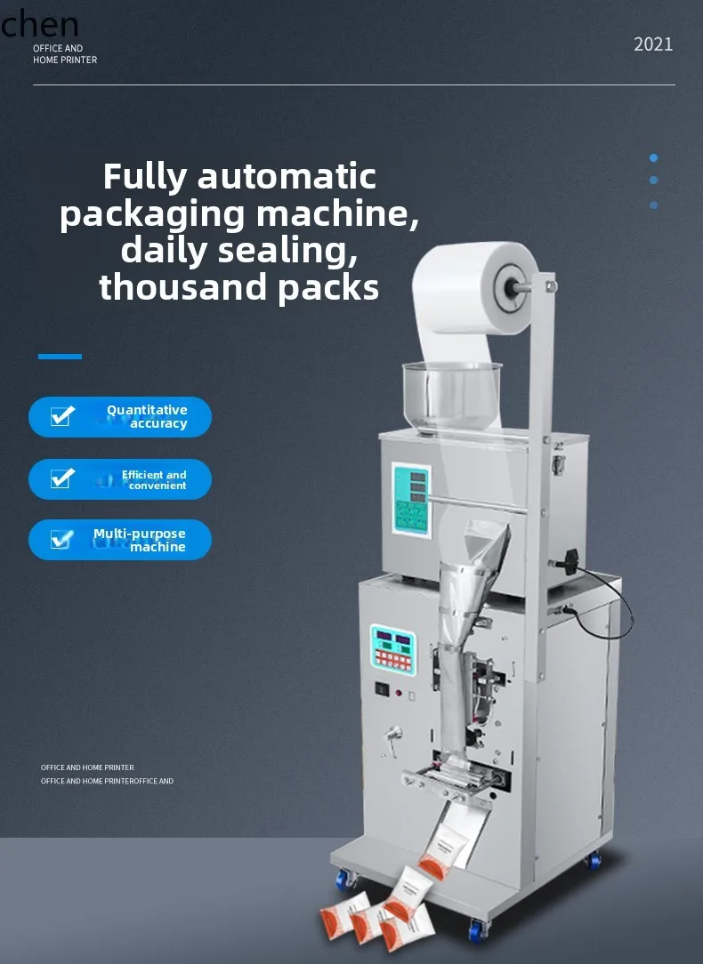 

LXC Fully Automatic Packaging Machine for Tea Bags, Coffee, and Grains with Automatic Quantitative Dispensing and Sealing