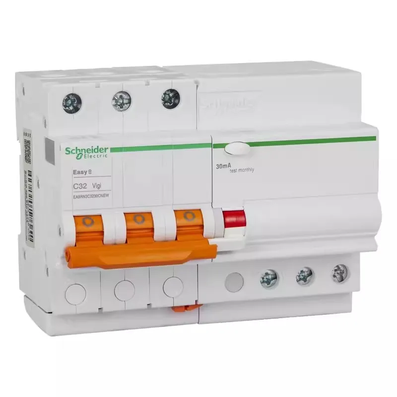 

Schneider electric Mini Disjuntor EA9R Автоматический выключатель защиты от утечек 3p C тип 6A 10A 16A 20A 25A 32A 40A 50A 63A 6kA