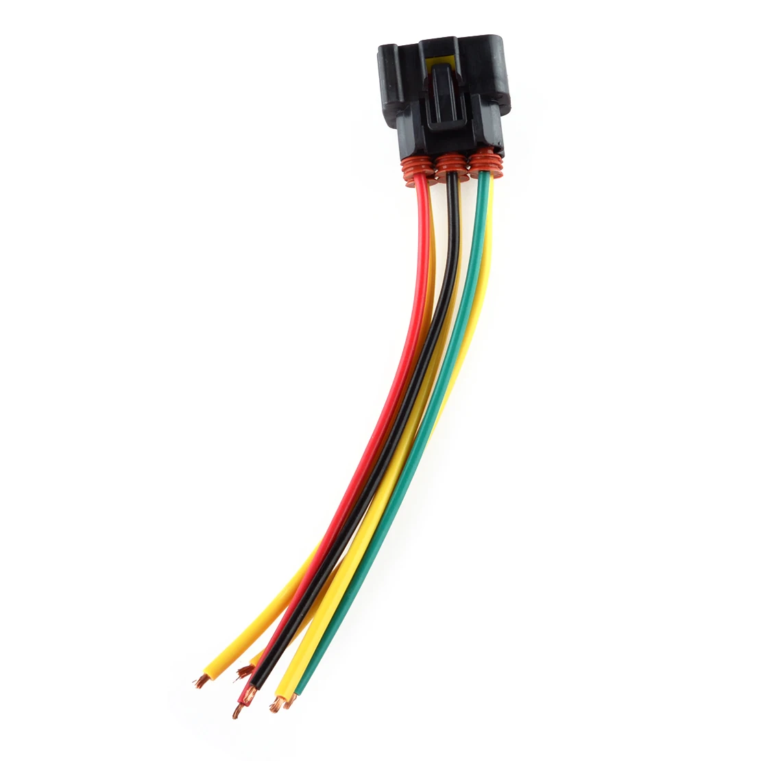 2Pcs 6-Pin Regulator Rectifier Harness Plug Connector Wire Wiring Pigtail Fit for Suzuki Burgman GSR400 GSR600 GSX1400 LTA500X