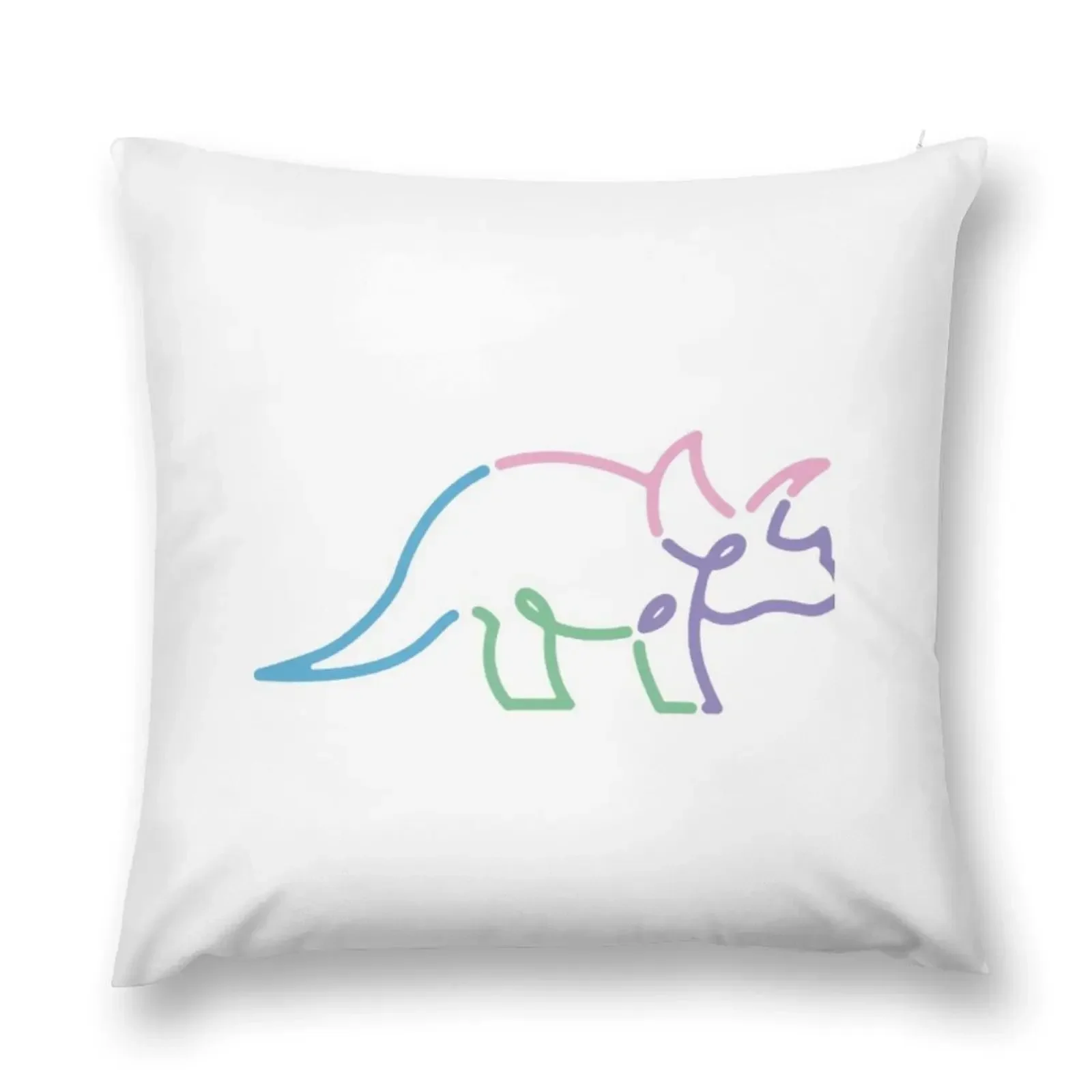 The Try Guys Triceratops Throw Pillow christmas decorations 2025 Rectangular Cushion Cover pillow