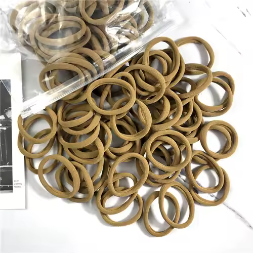 20/50PCS/Set Hair Bands for Women Girl Basic Hair Rubber Ties Ropes 4cm Simple Elastic Headband Hair Accessories Ponytail Holder - Image 19