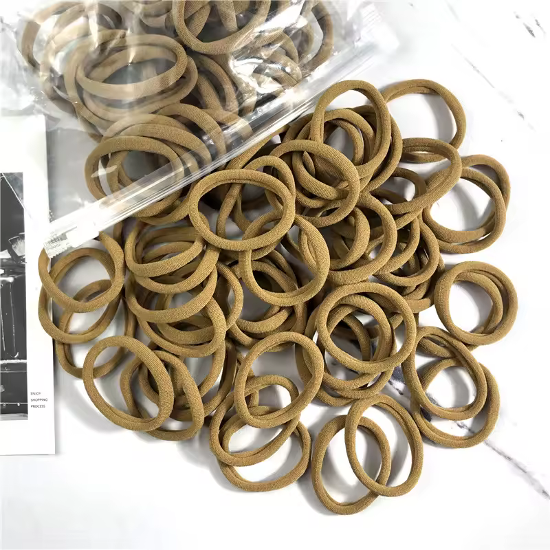 20/50PCS/Set Hair Bands for Women Girl Basic Hair Rubber Ties Ropes 4cm Simple Elastic Headband Hair Accessories Ponytail Holder - Image 19