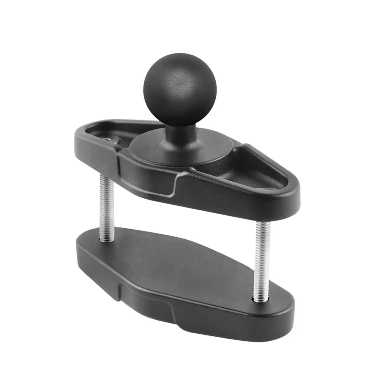 DT38 Aluminum Grab Bar Clamp Mount Base with 1.5'' Ball for 1.5 Inch and Ball Double Socket Arm