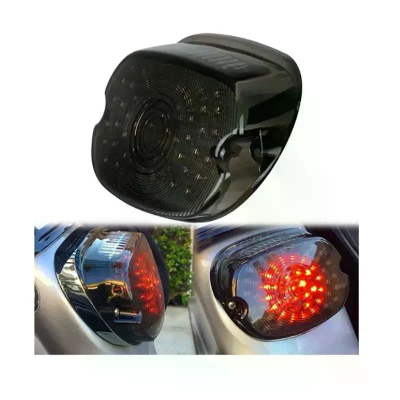 1 PCS Motor LED Tail Light Brake Turn Signal Replacement Parts Accessories For Fatboy Tour Electra Glide FLH view 4