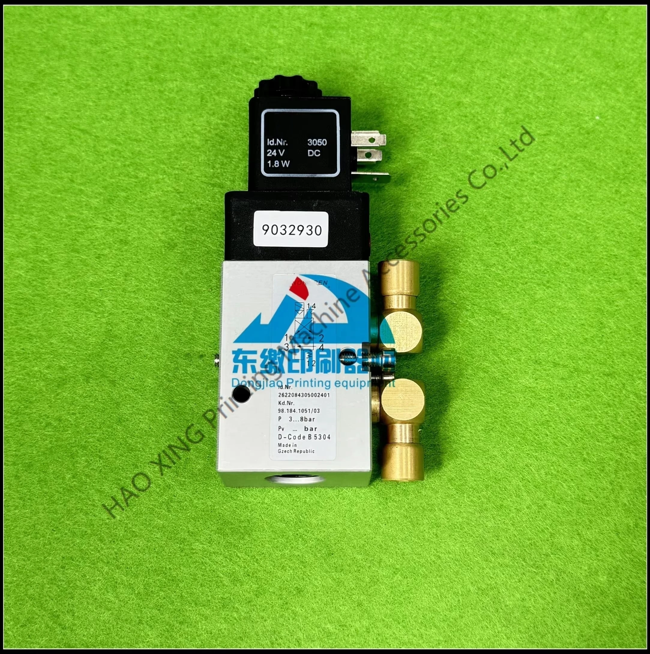 

Запасные части для печатного оборудования, электромагнитный клапан 98.184.1051 для аксессуаров для офсетной печати Heidelberg, электромагнитный клапан 98.184.1051