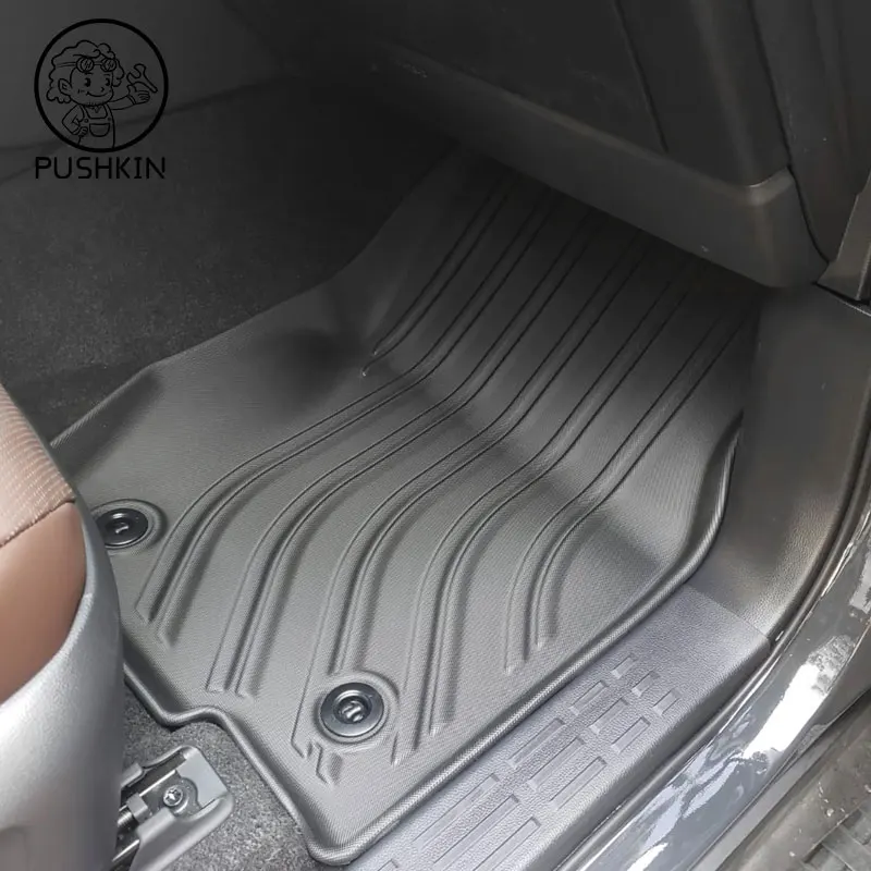 LHD RHD For 2024 new TOYOTA Prado LC250 car carpet LC250 Floor mat Full Set Trim to Prado LC250 waterproof floor mat trunk mat