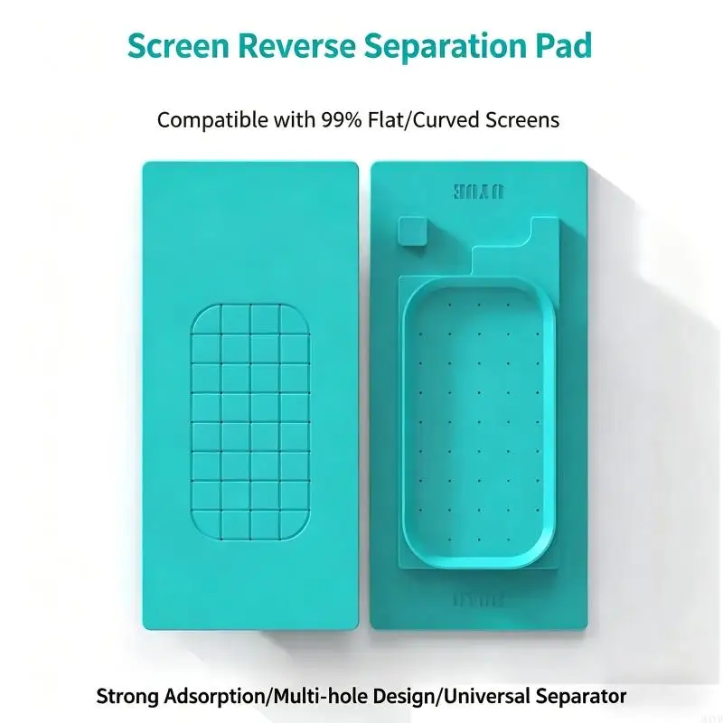 Quality Silicone Reverse Separation Pad For Phone Screen Repair Easy To Clean And Durability Phone Screen Separator M4YD