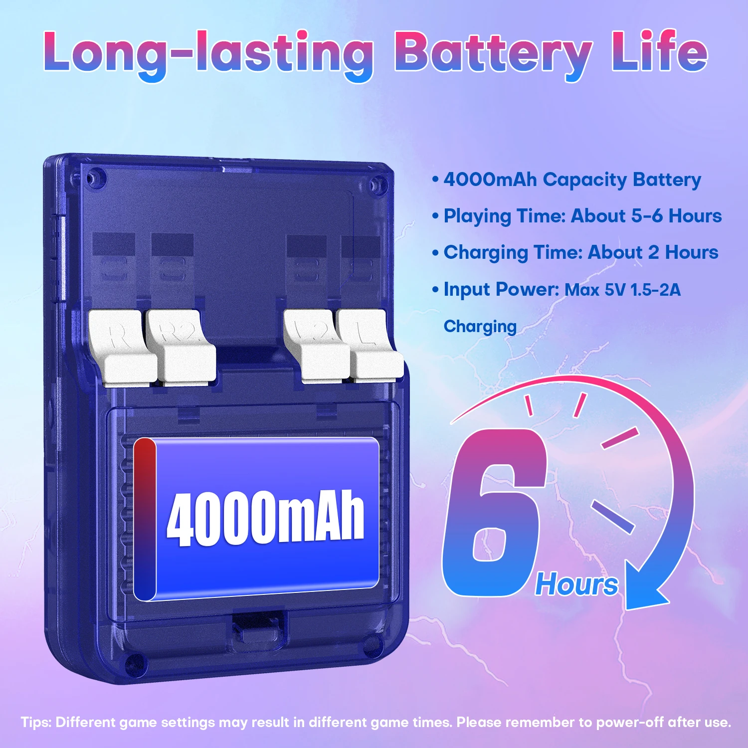 MY MINI Linux System 3.5"IPS Screen Retro Handheld Video Game Console Portable Custom Video Player 2.4G Dual Wireless Controller