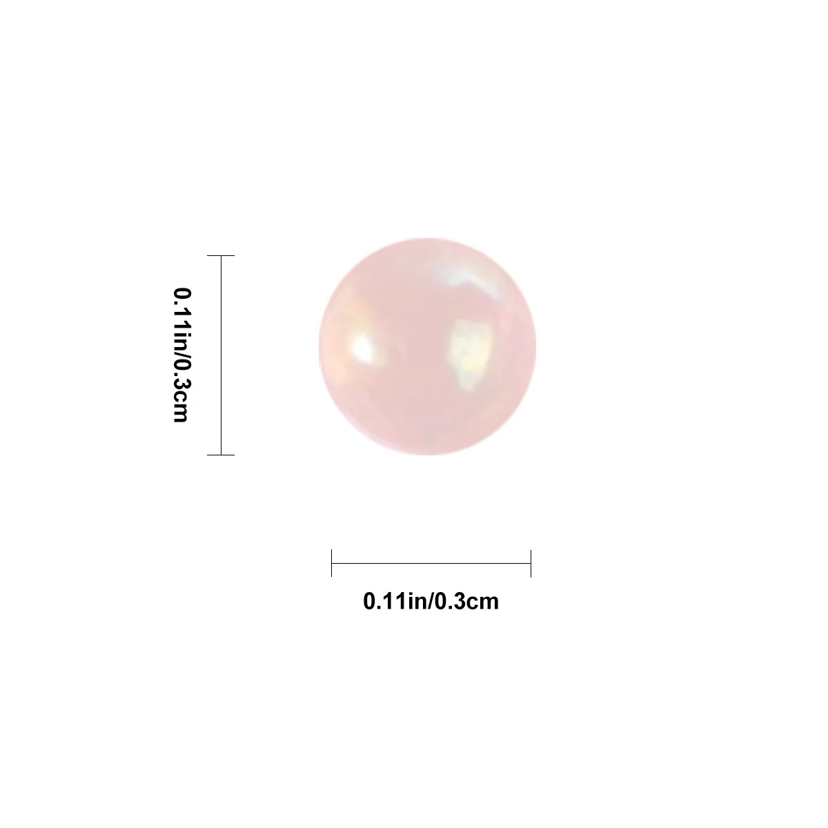 1 صندوق قزحي الألوان الخرز مسمار الفن زينة DIY بها بنفسك مانيكير مايكرو حبة لوازم غير مسامية الزجاج الخرز للنساء السيدات الاستخدام المنزلي #4