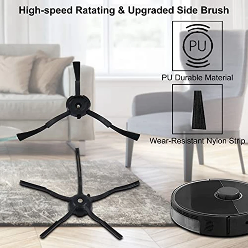 Replacement Spare Parts Accessories For Roborock S6 Pure, S6, E4, S4 Max, S6 Maxv, S5, S5 Max, S4, E20 E25 E35 S50 Robot Vacuum