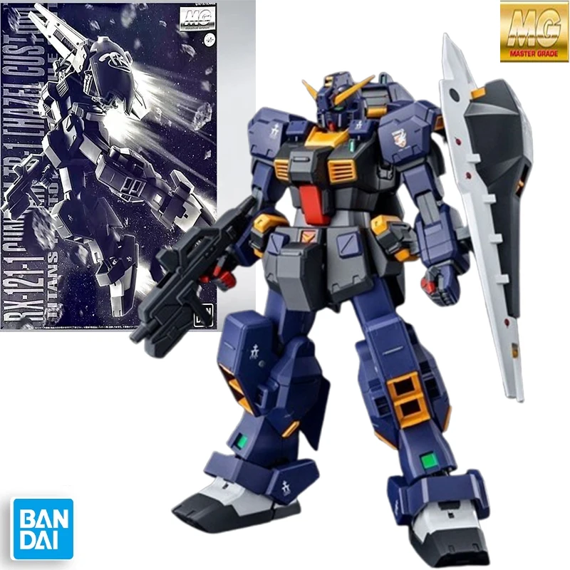 

Original Bandai MG Gundam TR-1 Hazel Custom RX-121-1 1/100 Anime Action Figure Assembly Model Toys Gifts For Children GUNDAM