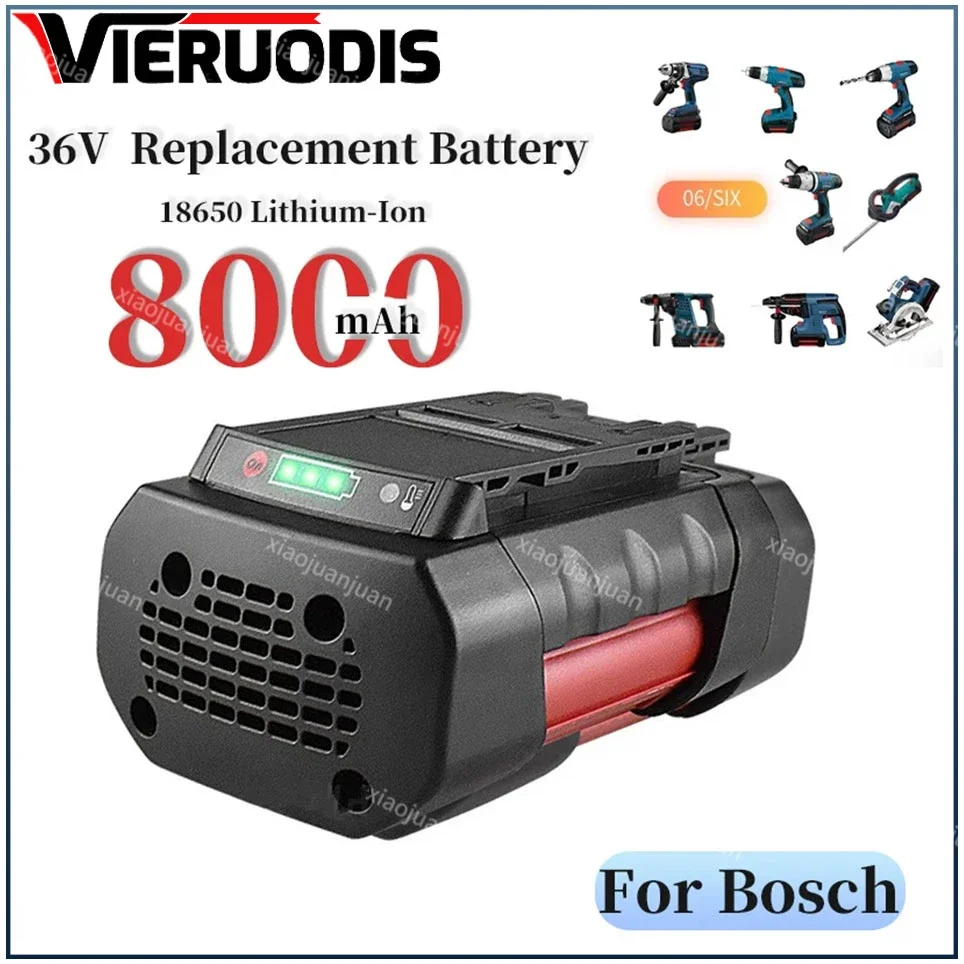 For Bosch 36V battery 8000mAh BAT4030 BAT4040 BAT4050 BTA4060 Li-Ion Battery