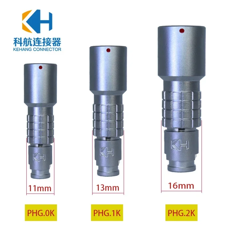 High-strength Waterproof Connector Compatible with LEMO ODU PHG 0K 1K 2K 2Pin~26Pin Aviation Plug