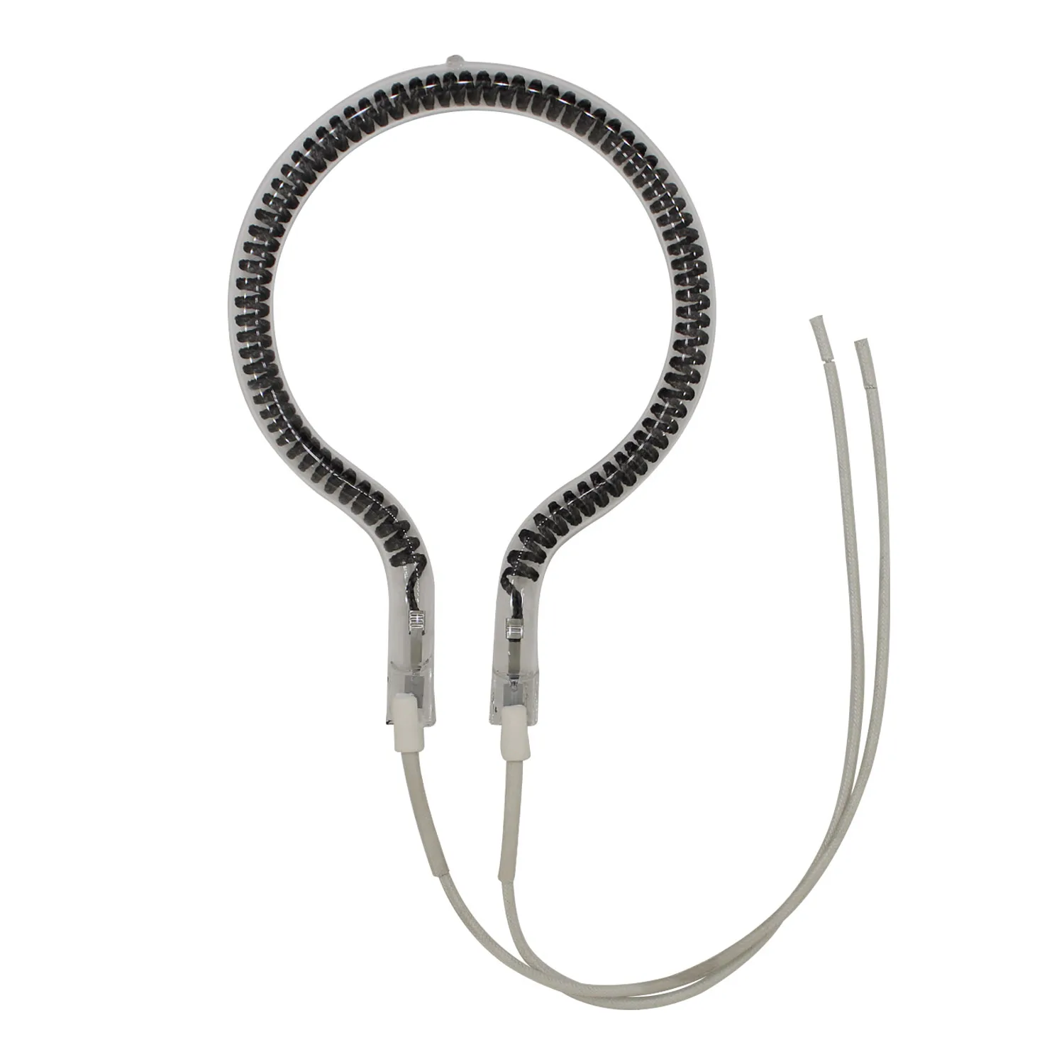 Racket-shaped heating tube heating tube 220v carbon fiber heater Suitable for heaters/ infrared equipment, etc.