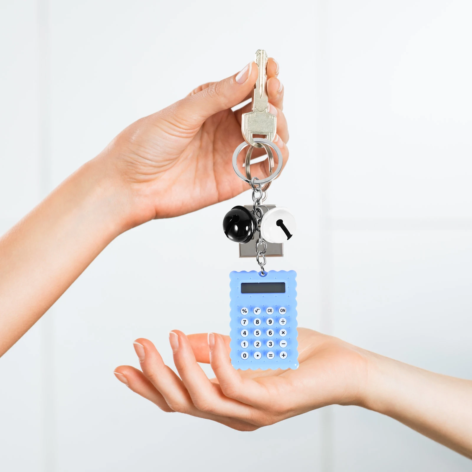 

Mini Calculator Key Chain Portable Small Pocket Kids Keychain Cute for School Calculators