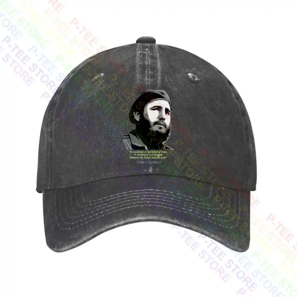 Fidel Castro Quote Baseball Cap Snapback Caps Knitted Bucket Hat