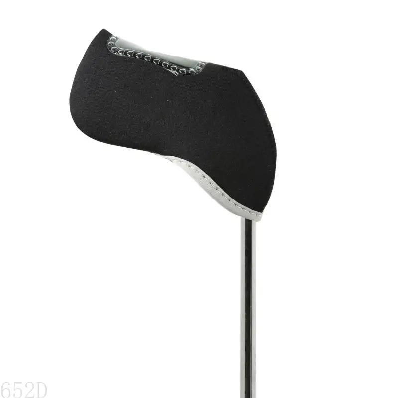 

652D 10Pcs Neoprene Golf Iron Head Covers Golf Covers Iron Putter Headcovers