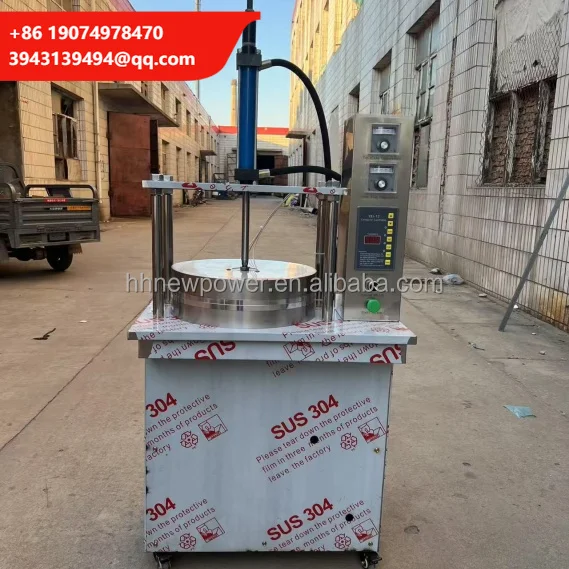 

Fully Automatic Single Pancake Maker Pressing Machine Multi-function Roti Bread Tortilla Baking Mahine With 2 Year Warranty