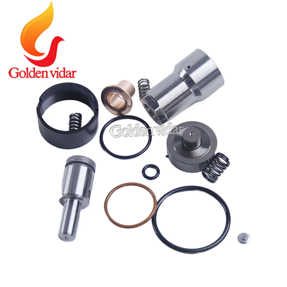 6 pcs/lot repair kit Common Rail Injector XPI Injector DC 13/16 2086663 2057401,nozzle cap sealing ring