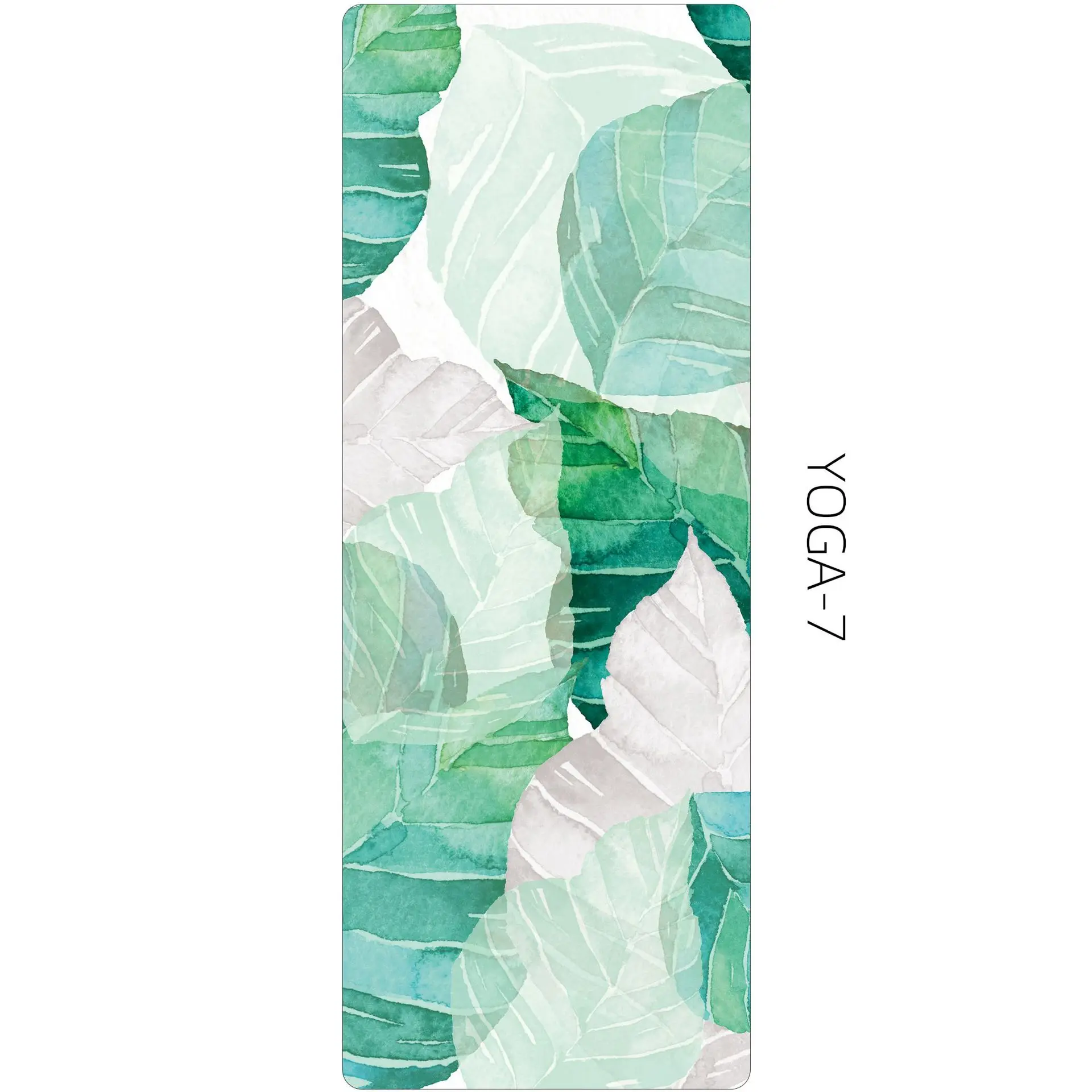 Zen Rhyme 1mm Natural Rubber Suede Yoga Mat Foldable Portable Anti-Slip Drape Gym Meditation Fitness Workout Gymnastics