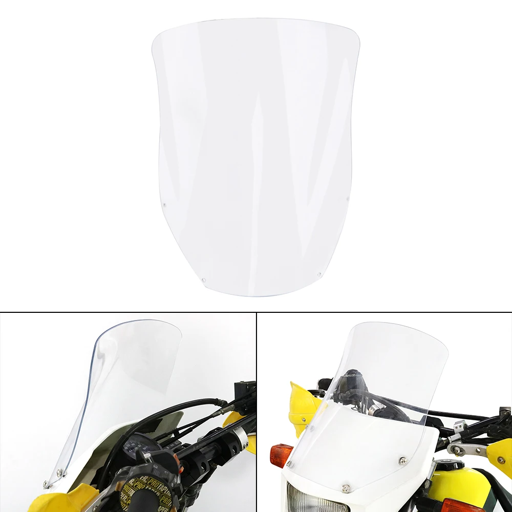 Universal Fit For KAWASAKI KDX200/220 KMX 125/200 Wind Screen Windshield Deflector Protector Motorcycle Front Windscreen KDX 200