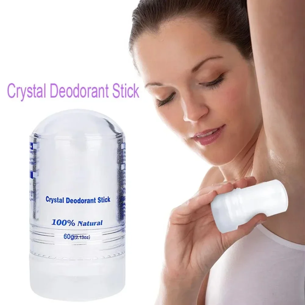 Potassium Alum Natural Mineral Salt Balls, Non-staining Natural Deodorant with 24-hour Odor Protection