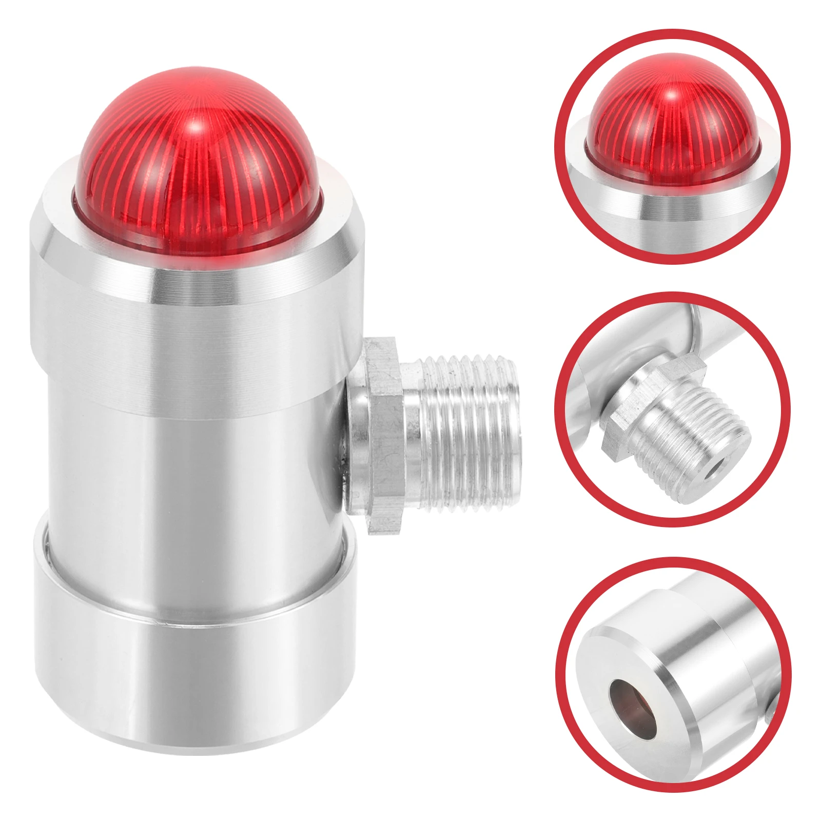 Round Warning Lamp Cover Sturdy Casing Lightweight Design Long Lasting Shell for Various Situations Signal Warning Shell