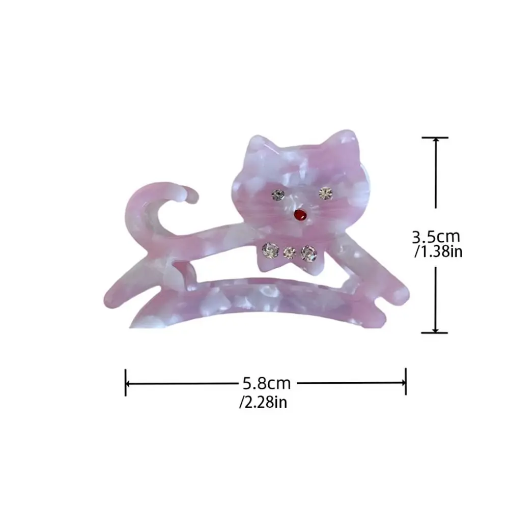 Cute Cat Shape Hair Claw Clips for Women Shark Clip Hairclip Girl Hairpin Crab Barrette Clamp Hair Accessories