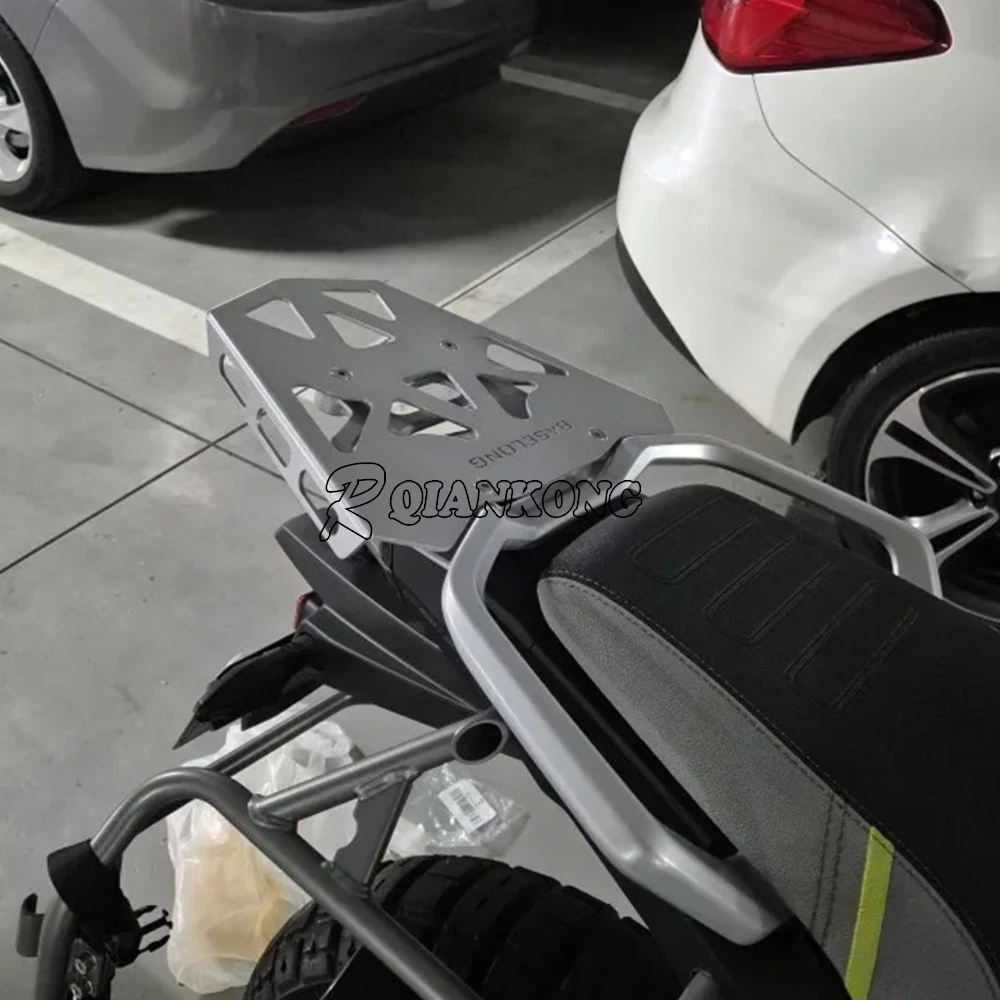 

For CFMOTO 450 MT 2024 2025 2026 450MT Rear Rack Luggage Ride Top Carrier Box Holder Bracket Storage Suitcase Tail Cargo Shelf