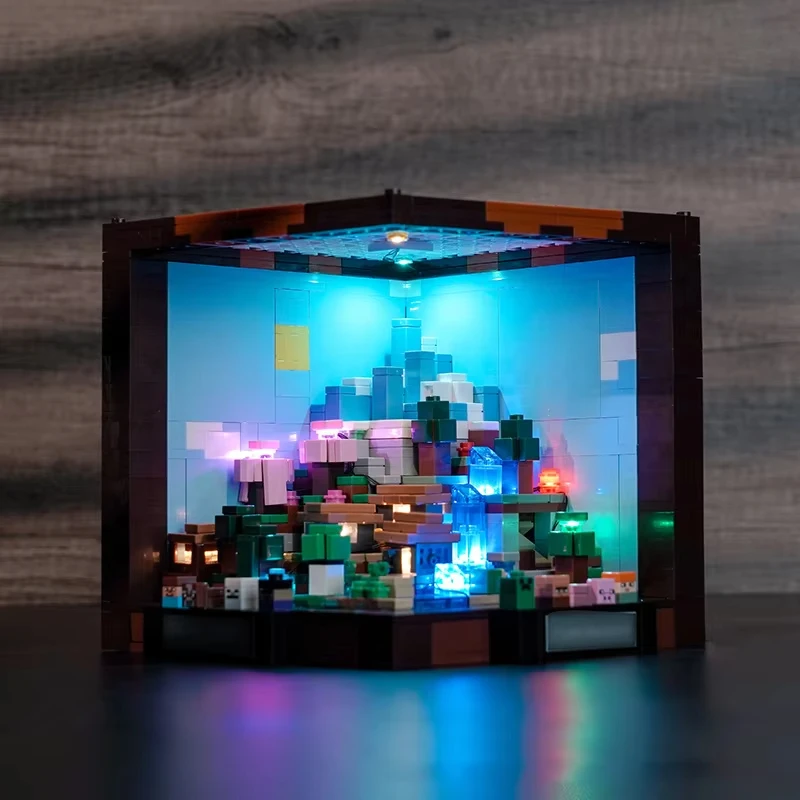 DIY LED Light Kit For LEGO 21265 The Crafting Table   (Only LED Light,Without Blocks Model)