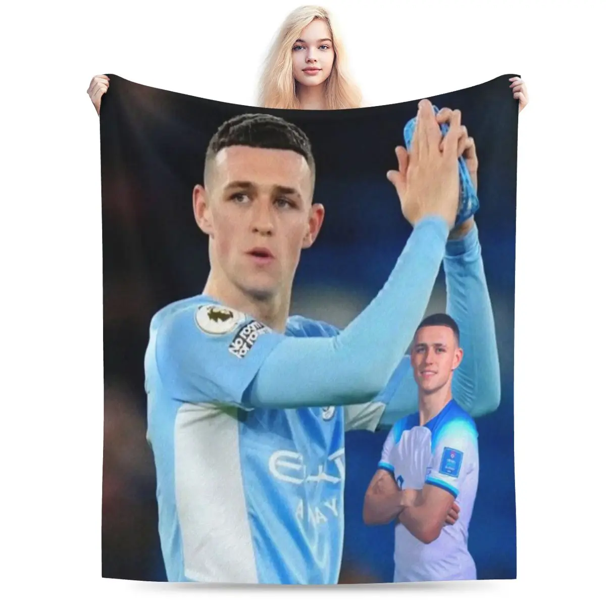 Phil Foden An Ultra-Soft Micro Fleece Blanket