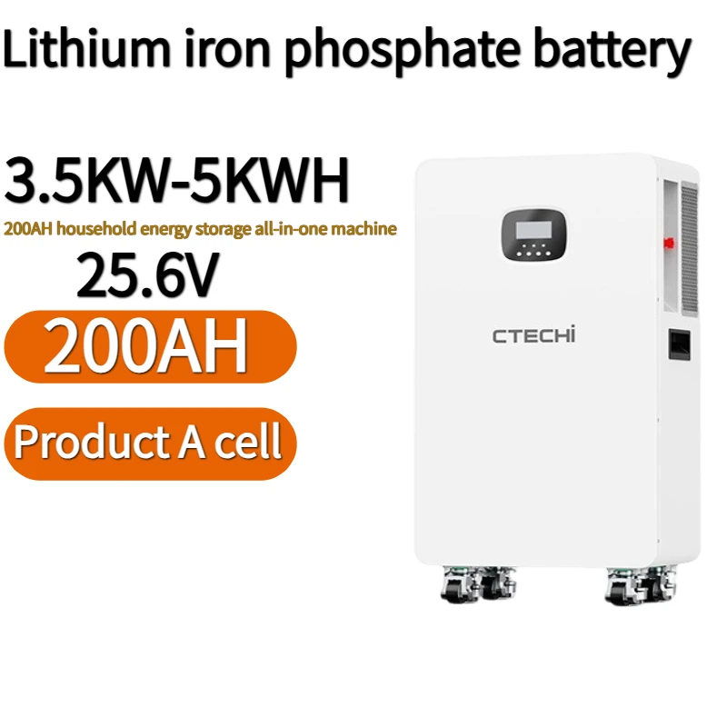 

3.5 kW/5 kWh household energy storage mobile high-power photovoltaic power generation new energy storage system