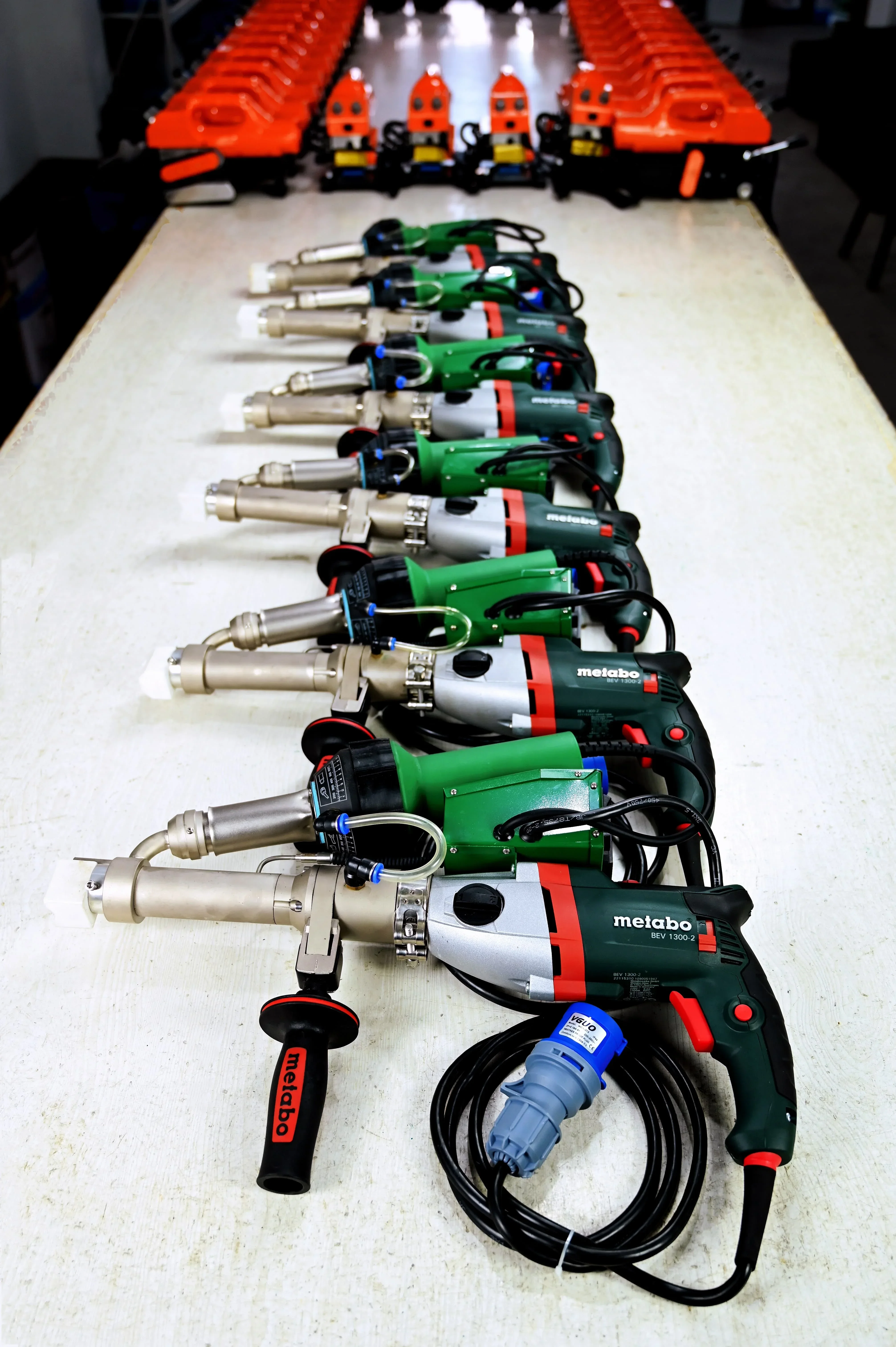 Hand Extrusion Welder 1600W Dual Heating System PP HDPE LDPE Pipe Welding Machine