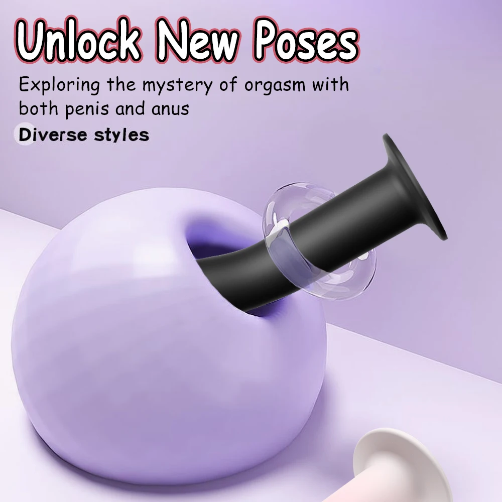 Flexible Liquid Silicone Dildo For Begginner Anal plug Prosate Massager G Spot Personal Massage Tool Suction Cup Female Sex Toy - Image 2