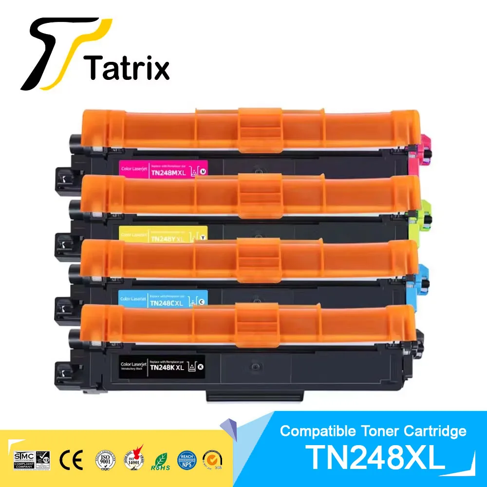 

Цветной тонер-картридж Tatrix TN248XL TN248, совместимый с Brother для лазерного принтера L3215CW L3220CW L3220CWE L3240CDW L8230CDW