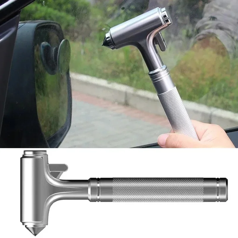 Car Safety Hammer Car Window Breaker Emergency Hammer Seat Belt Cutter Suitable for Car Rescue Escape Rescue Safety Hammer