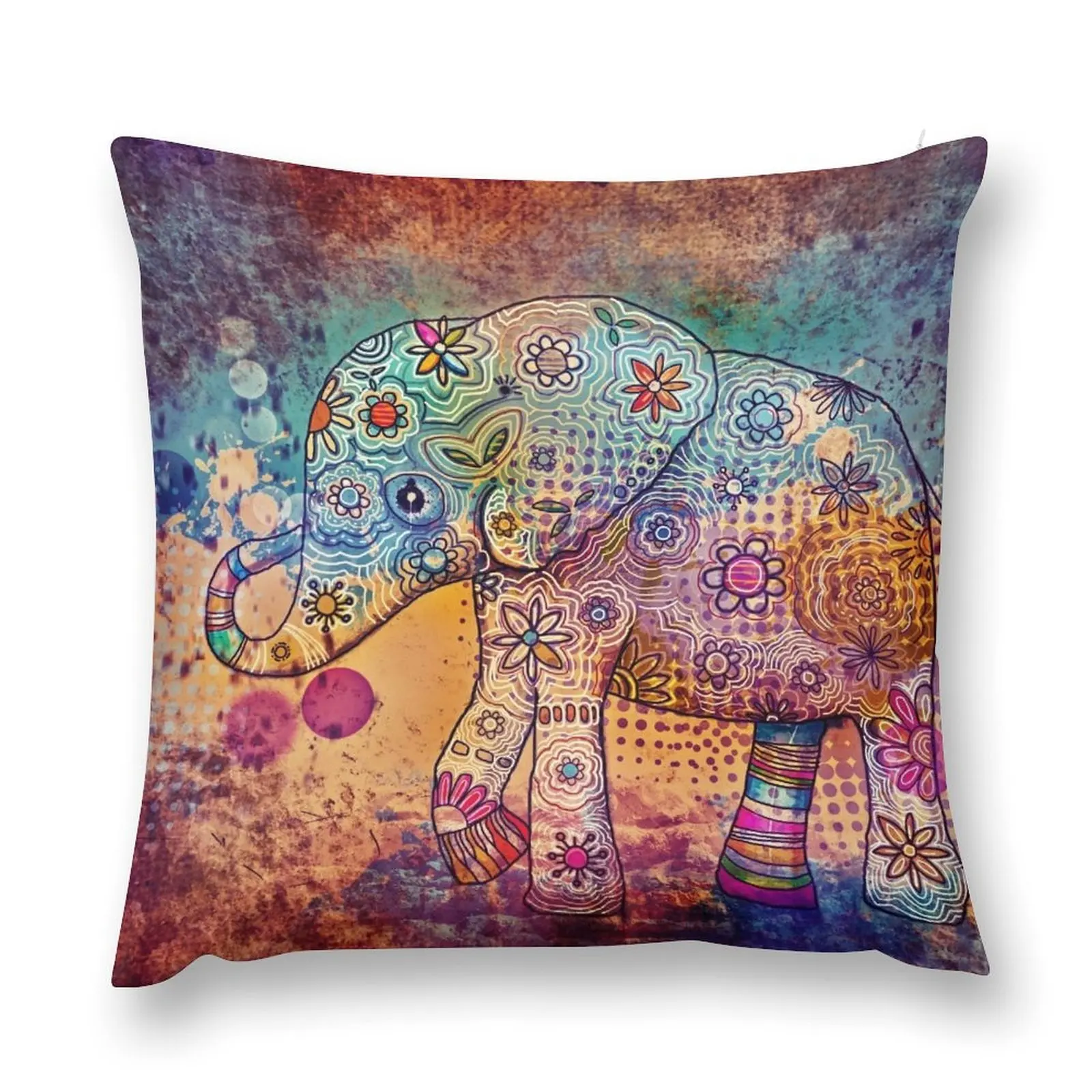 

indie elephant Throw Pillow Christmas Pillowcase pillow pillowcase pillow