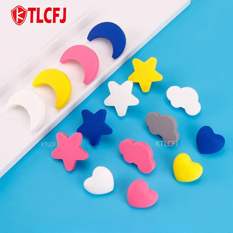 KTLCFJ Cartoon Children Cabinet Drawer Knob Kids Dresser Handle Closet Pull Kindergarten Handles & Knobs Shoes Cabinet Pull