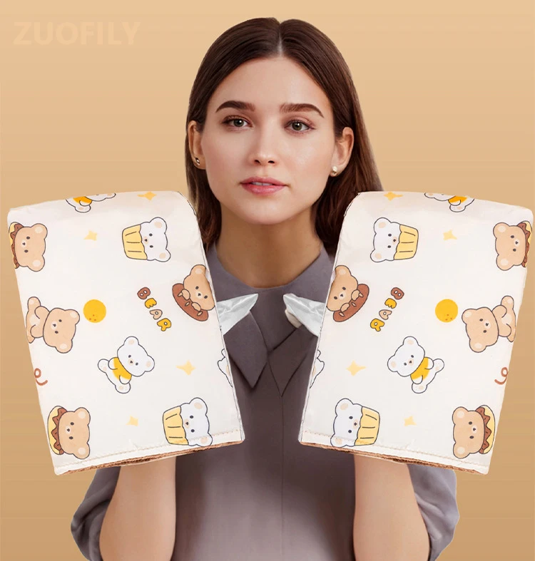 Description Picture 5 of item1 Pair Winter Motorcycle Gloves Windproof Waterproof Warm Handle Covers Electric Bicycle Handle Cover Cold Resistant Handguards