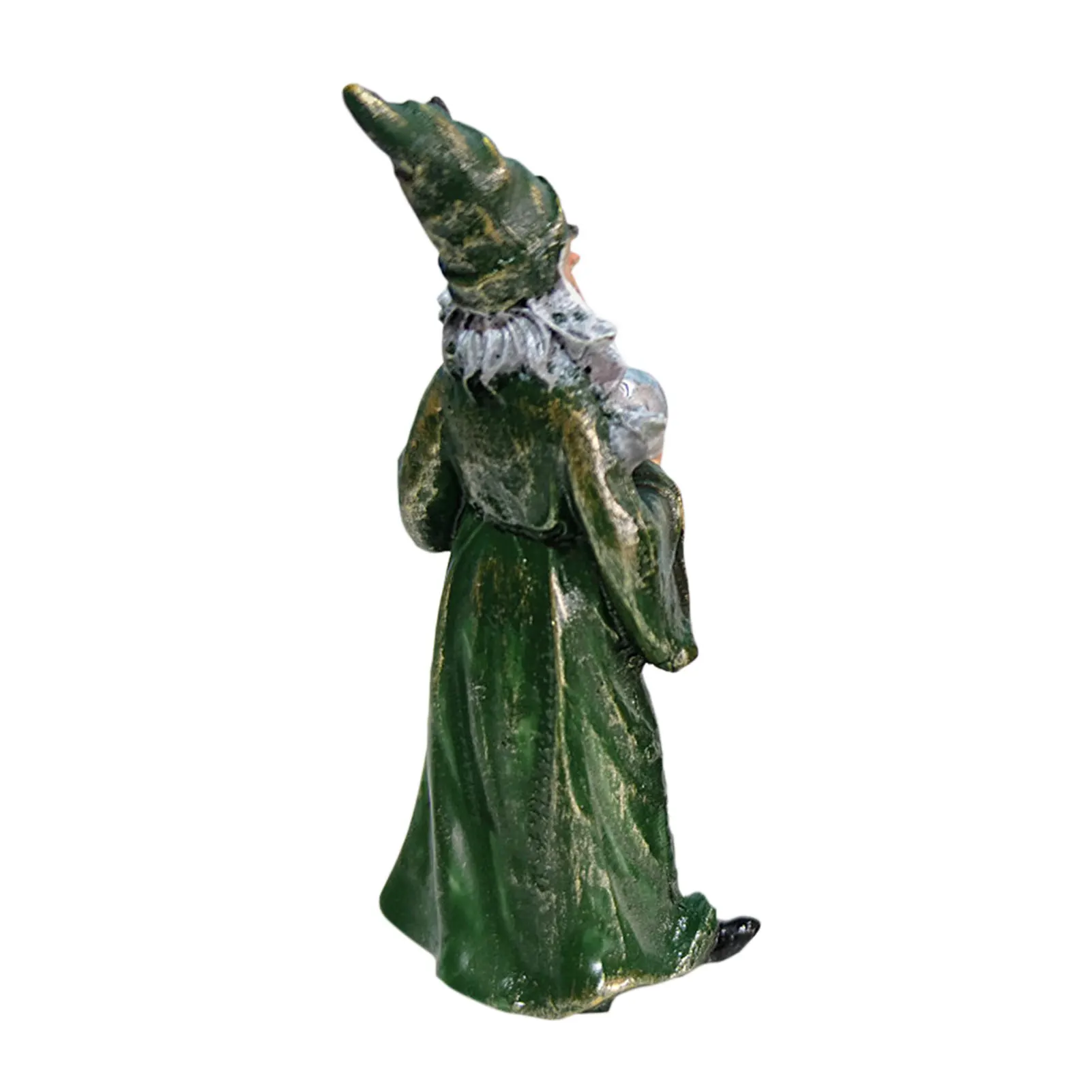 Halloween Horror Witch Figurine Desktop DIY Decoration Ornaments For Party Garden Happy Halloween Holiday Bar Decor