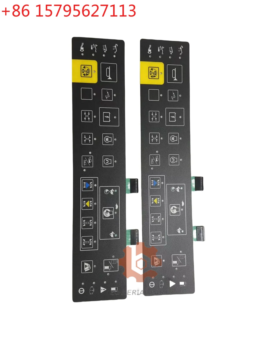 Genie Z-135/70 Boom lift Ground Control Platform Control Switch Membrane Decal 106509 106509GT