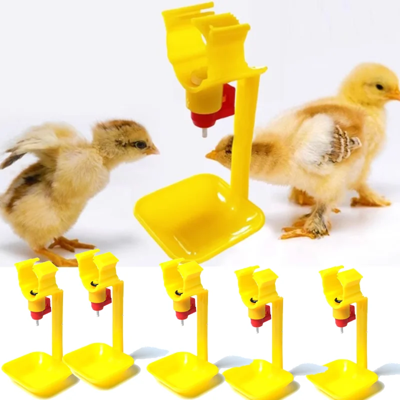 Chicken Nipple Drinker - 5/10PCS Automatic Chicken Water Drinking Cup
