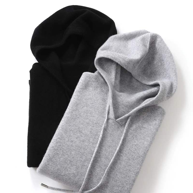 Autumn and Winter Men' s Half-high Round Neck Pullover Jacquard Sweater with Wool Business and Leisure Cashmere Tops