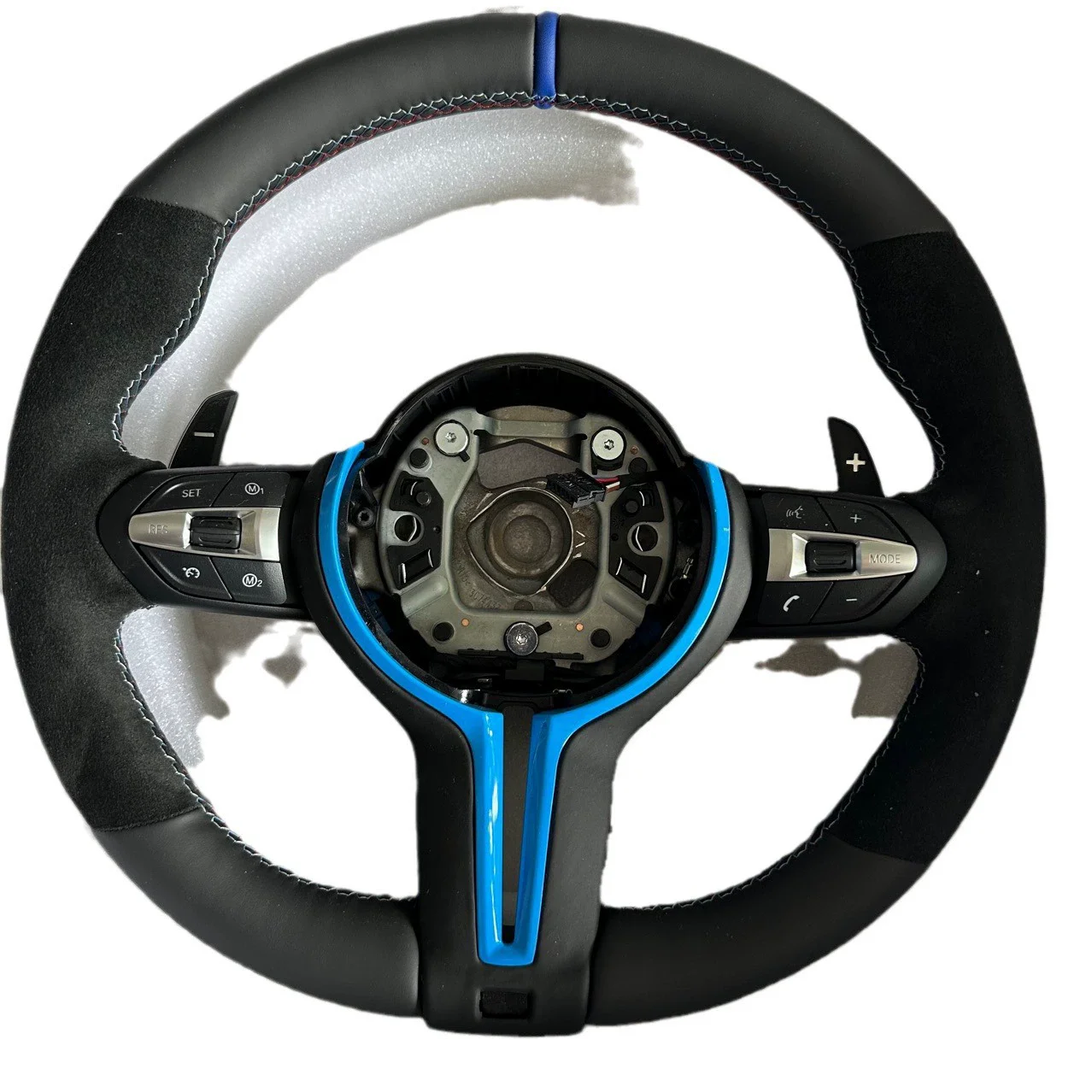 

For BMW MP steering wheel modified suede steering wheel 1 Series 3 Series 5 Series X1X5X6 modified M Sport GT