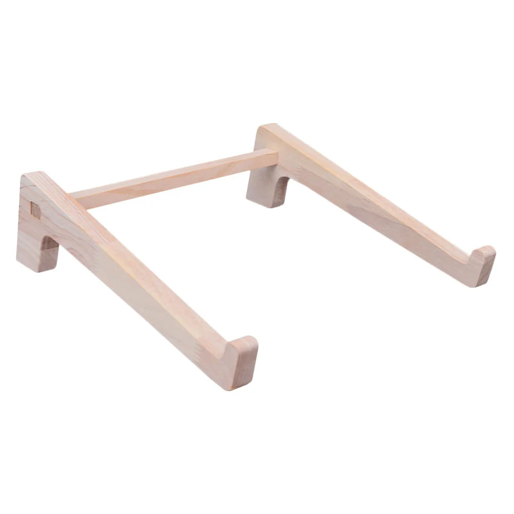 Supporto per laptop da appoggio Supporto per computer portatile Supporto per computer portatile da ufficio Supporto per tablet con supporto per laptop DJ Riser in legno