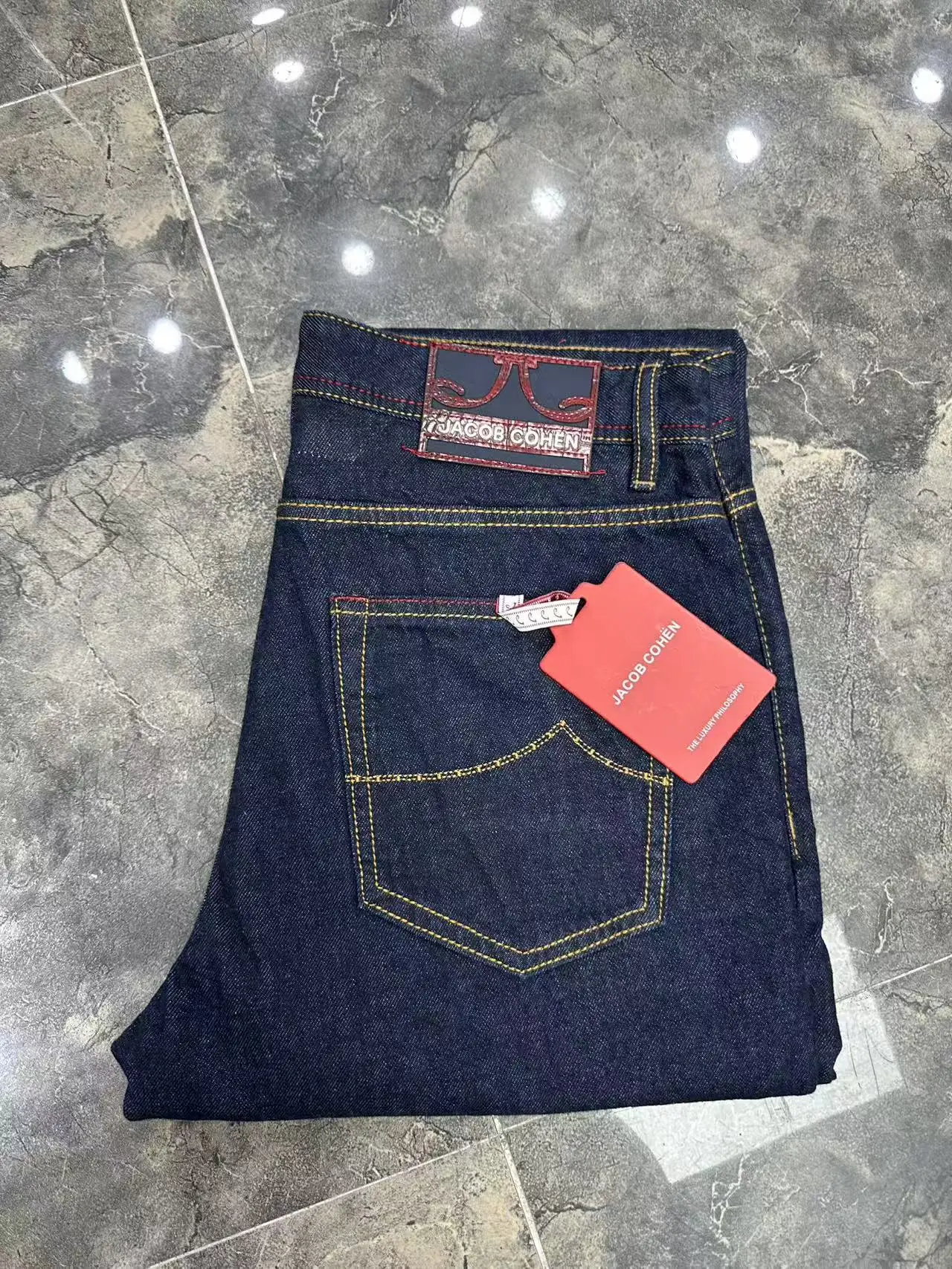 Jeans Shirt Fashion For Men - BLSK CPRT กางเกงยีนส์ผ้าฝ้ายหนาผู้ชาย 2026 ฤดูใบไม้ร่วงฤดูหนาวใหม่ยืดหยุ่นสบายแฟชั่นคุณภาพตรงขนาด 29-40