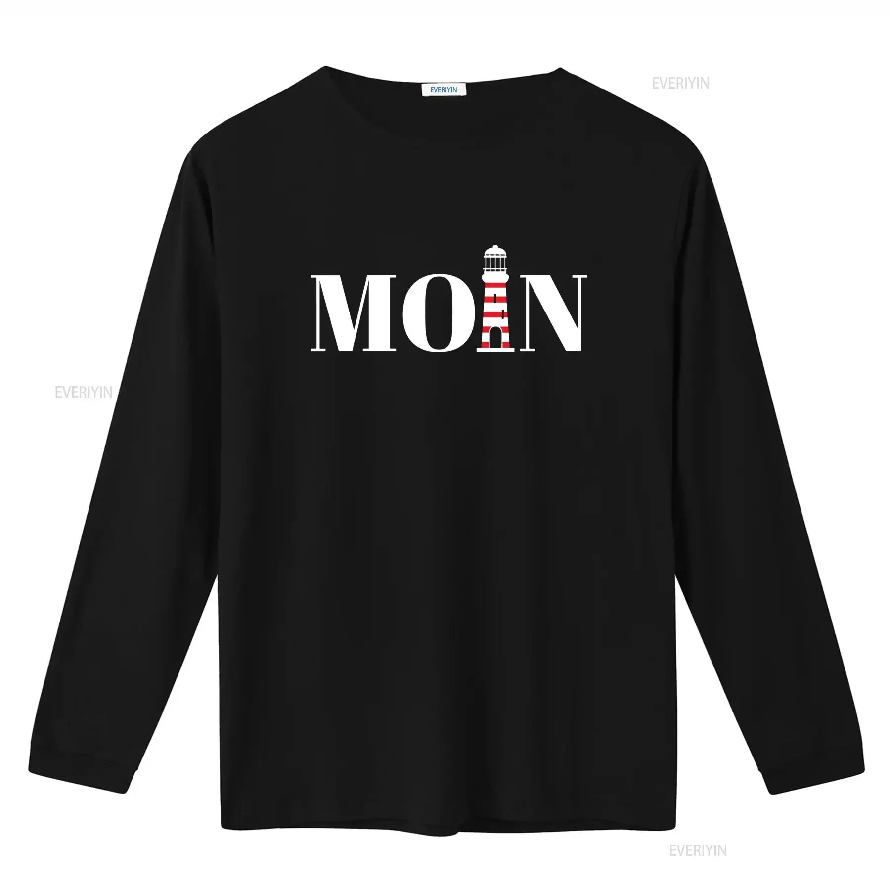 Youth Designz Moin Lighthouse Women's T Shirt Funny Saying Fun Harbor Ships  vintage Washed Unisex designer clothes Stylish